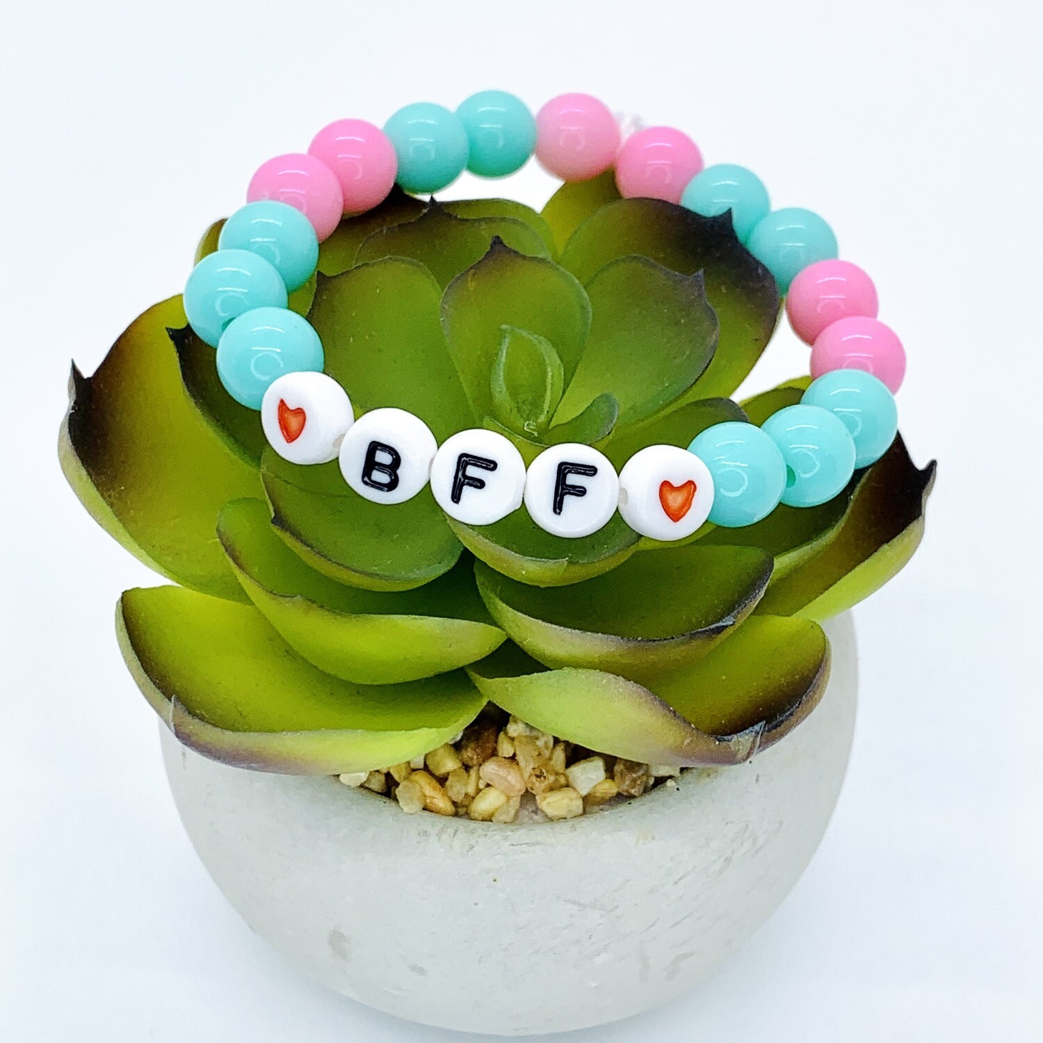 BFF Kids Stretch Gumball Bracelet, 8mm Pastel