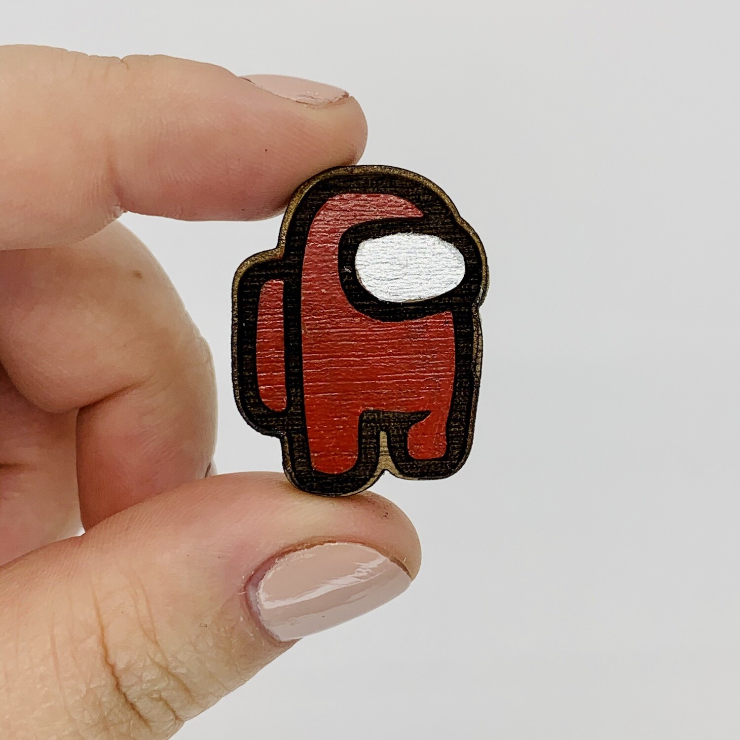 Among Us Brooch - Red