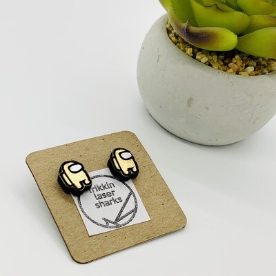 Among Us Earrings - Gold