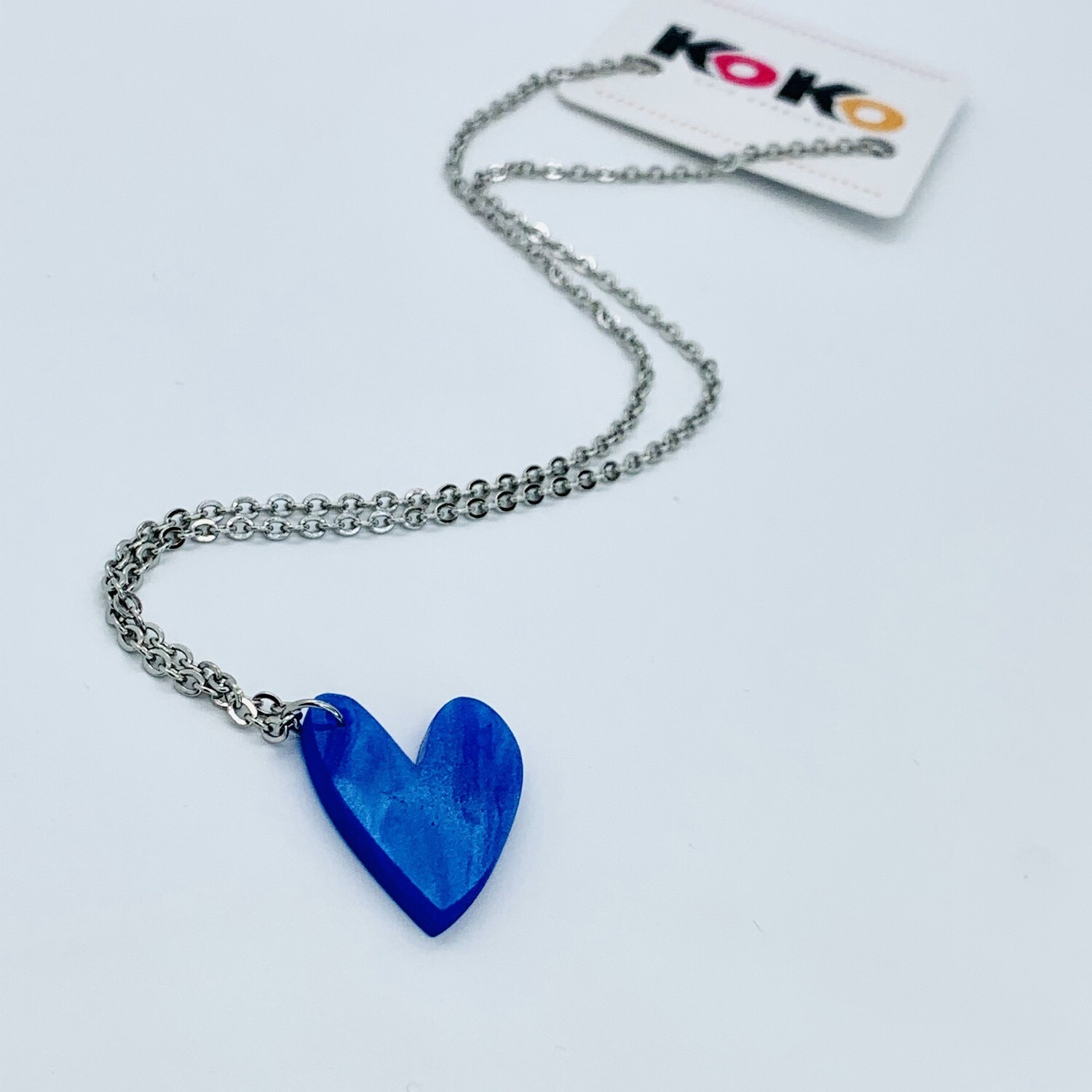 Necklace, I love you - Blue Necklace, I love you - Blue