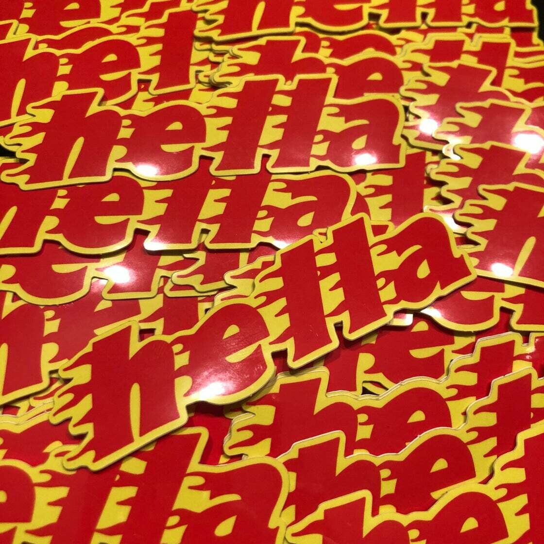 Hella Sticker