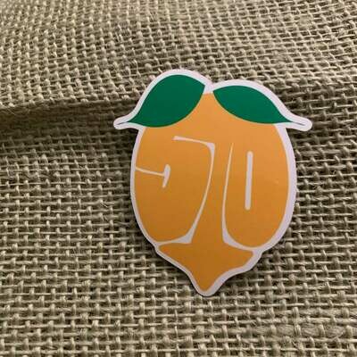 510 Lemon Sticker