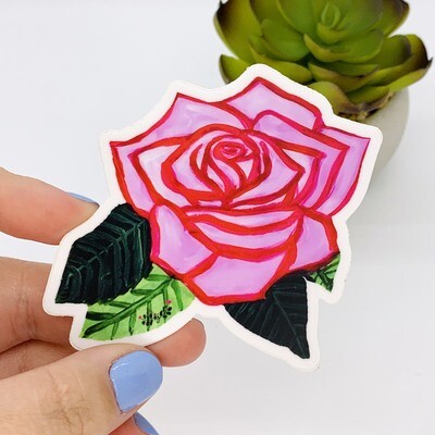 FINAL SALE - Rose Decal Sticker