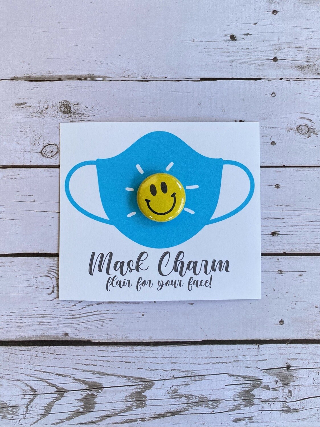 Mask Charm - Smiley