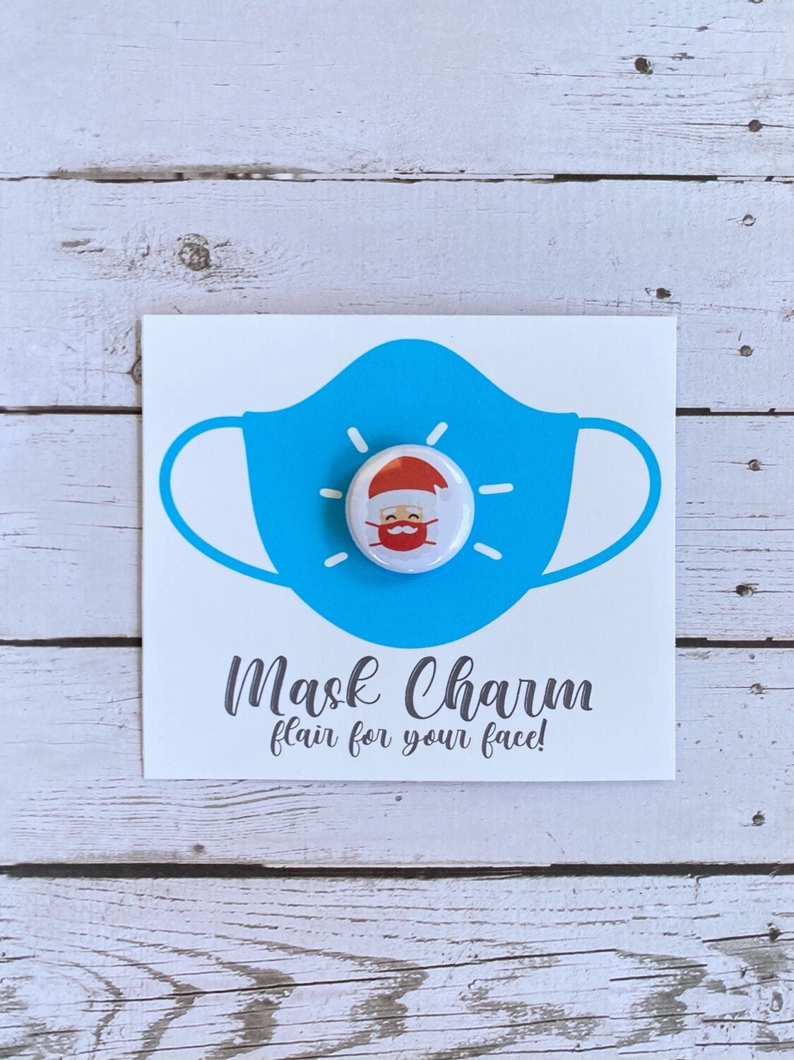 Mask Charm - Masked Santa