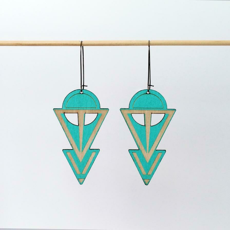Earrings: Coven Turquoise