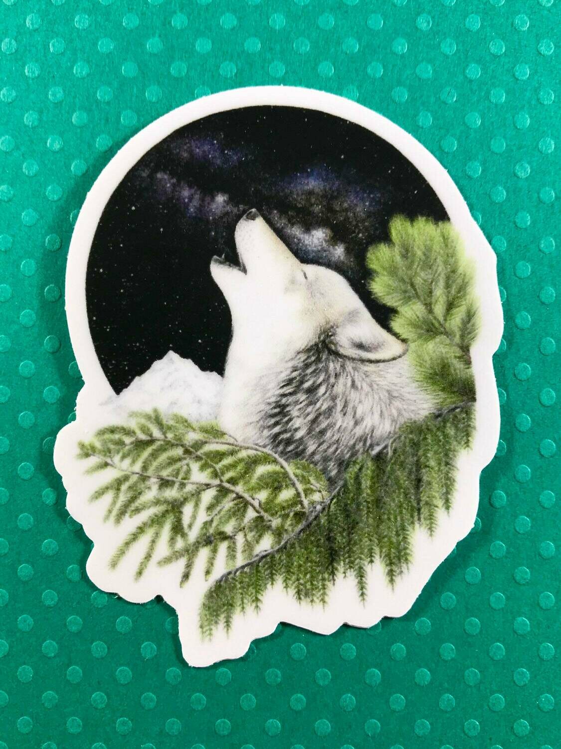 SALE - Howling Wolf, Sticker