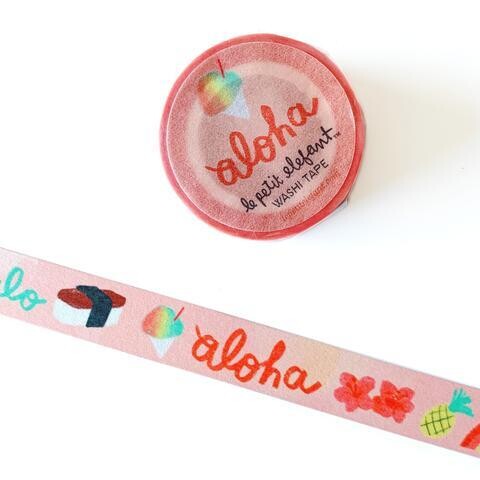 hawaiian washi tape