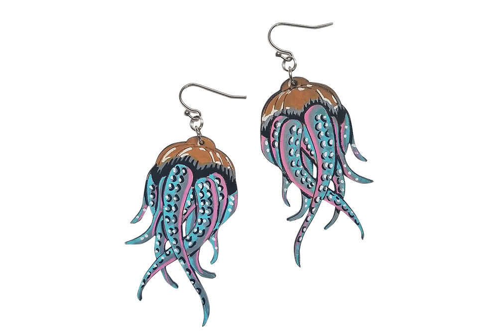 Earrings, Squiggy