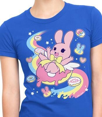 Chirii Bunny Milkyway Tee, Fitted