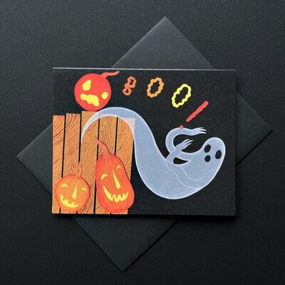 4x5 Halloween Card: Jack-o-Lantern