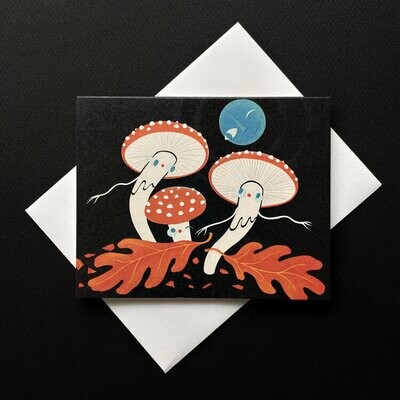 4x5 Everyday Card: Mushroom Guys
