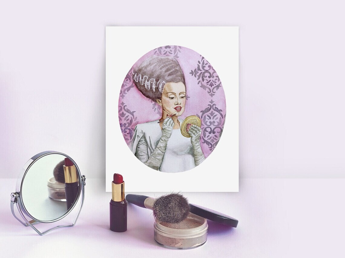 Bride of Frankenstein Art Print
