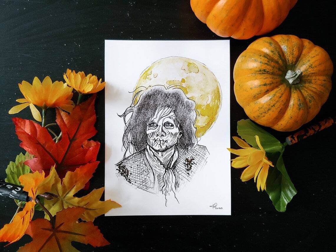 Hocus Pocus, Billy Art Print