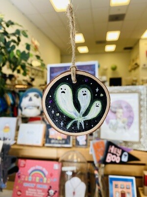 Halloween Glowing Ghosts Ornament