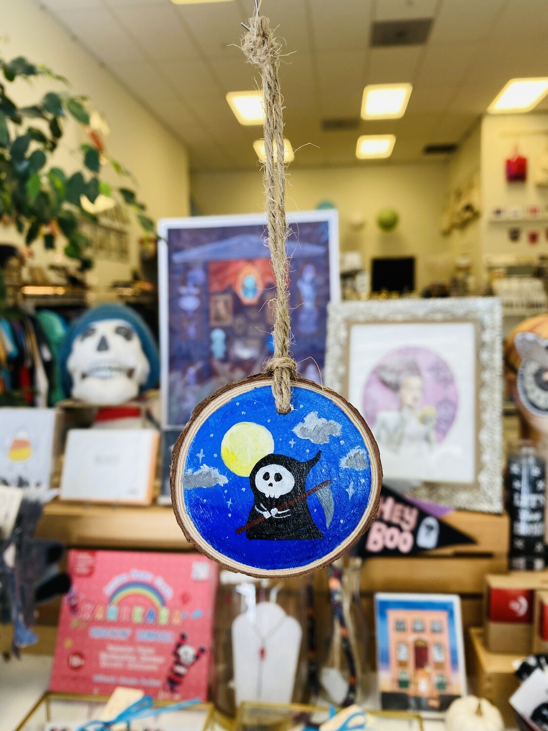 Halloween Grim Reaper Ornament Halloween Grim Reaper Ornament