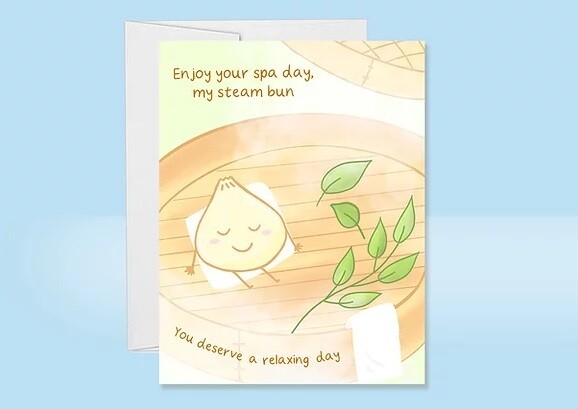 Enjoy Your Spa Day Card