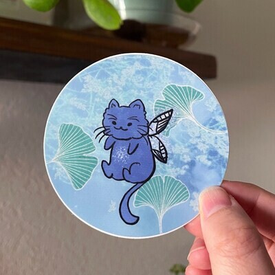 Gingko Sprite, Die-Cut Sticker