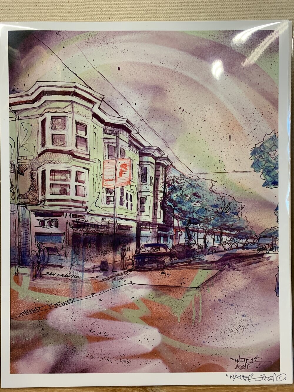 8X10 HAIGHT 2021 PRINT