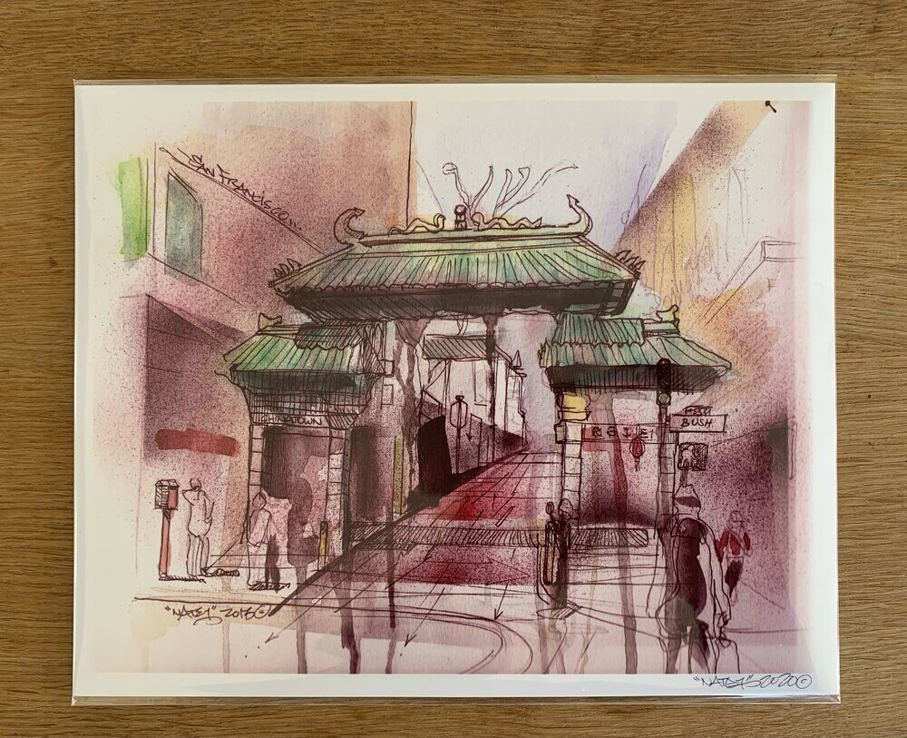 8X10 GRANT AND BUSH PRINT