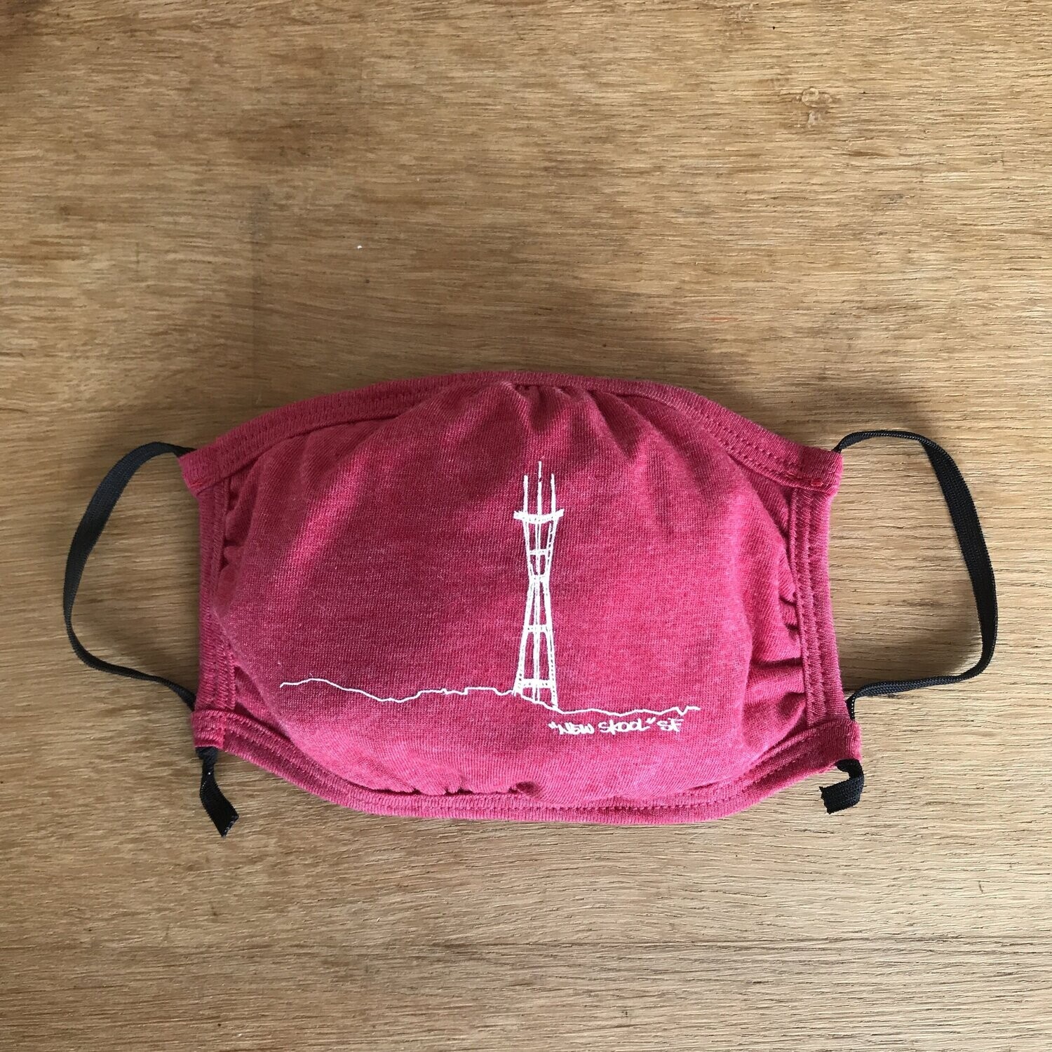 KIDS ADJUSTABLE HTH RED SUTRO MASK