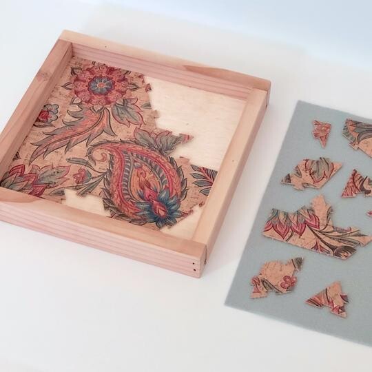 Puzzle Tray - Floral