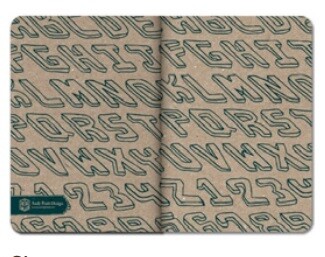 Scout Notebook, Slanty Type