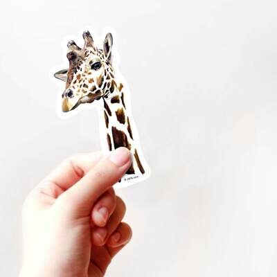 Giraffe Vinyl Sticker (AN-ST-004)