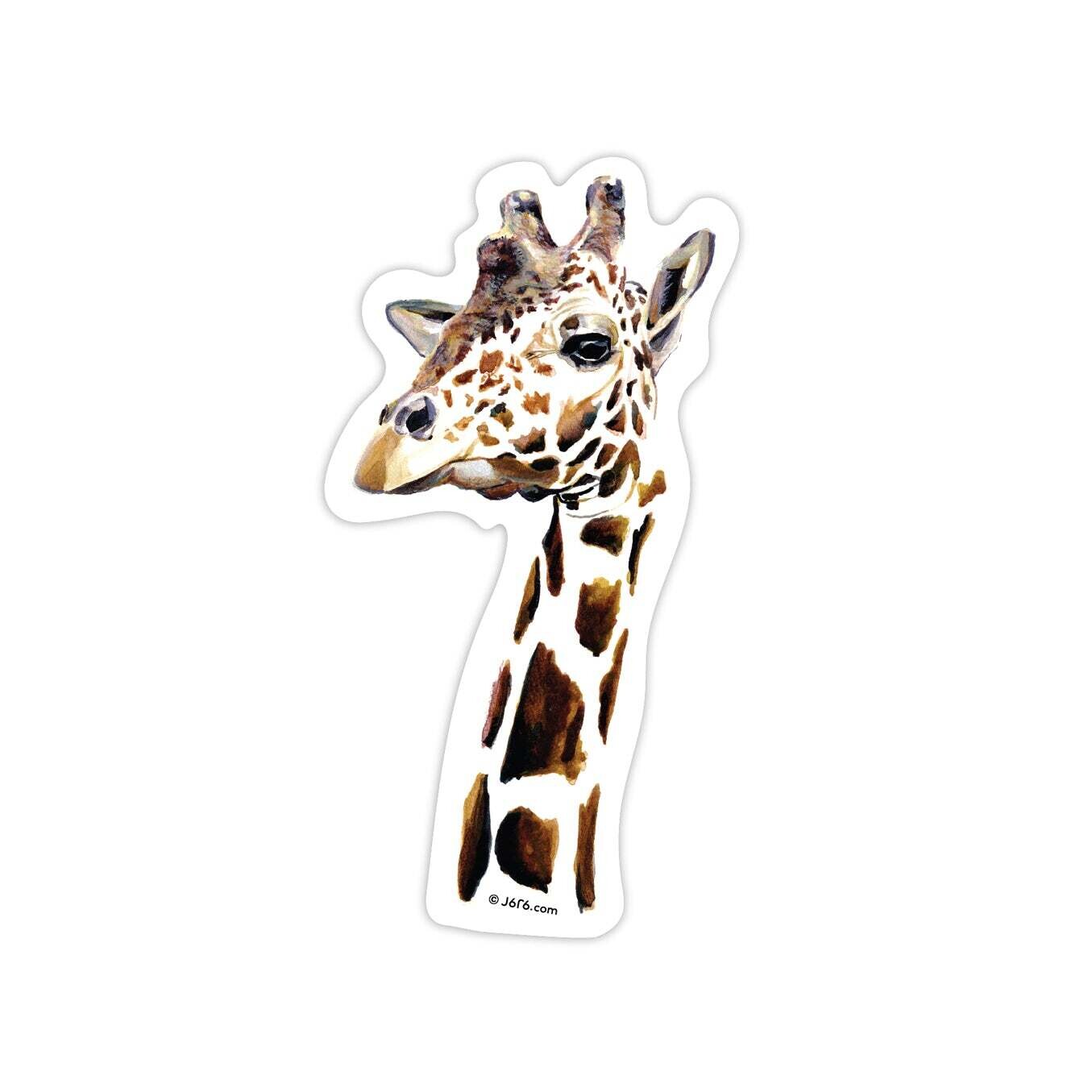 Giraffe Vinyl Sticker (AN-ST-004)