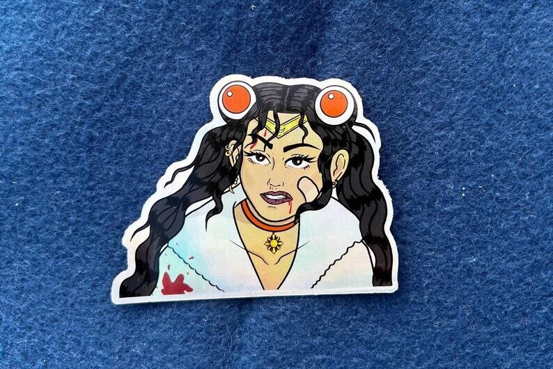 Holographic Filipina Sailor Moon Sticker