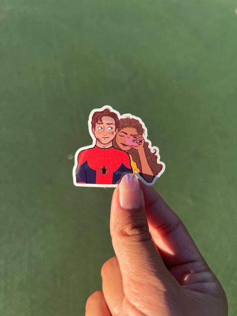 Spider-Man and MJ Sticker Spider-Man and MJ Sticker