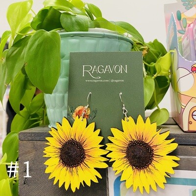 Sunflower Earrings (EAR025)