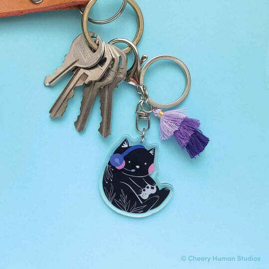 Keychain, Gamer Kitty 2.0