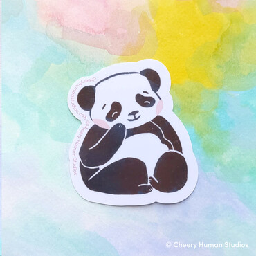 Sticker, Panda