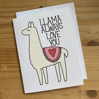 Love Card - Love Llama