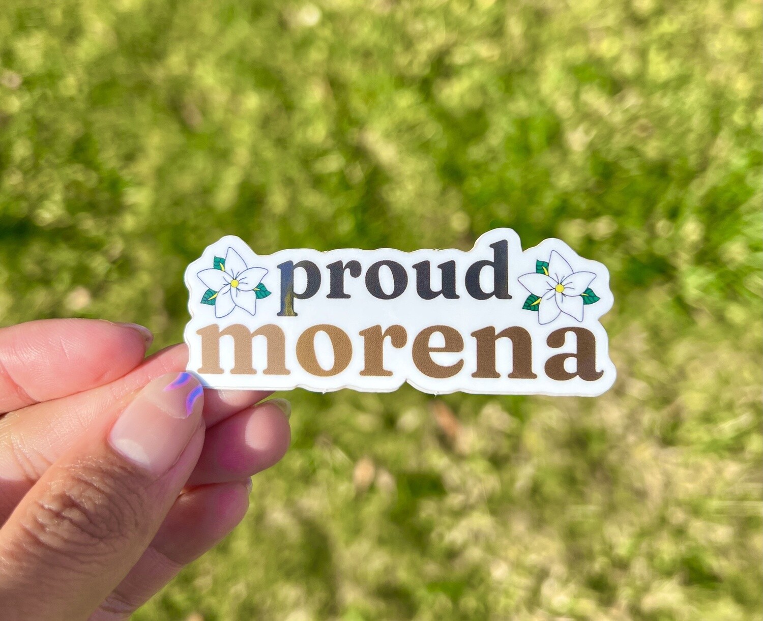 Proud Morena Sticker
