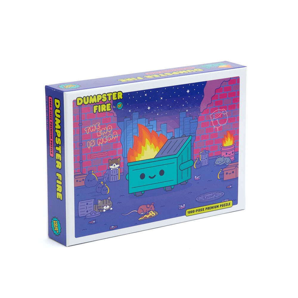 Dumpster Fire 1000-piece Puzzle (by 100% Soft) Dumpster Fire 1000-piece Puzzle (by 100% Soft)