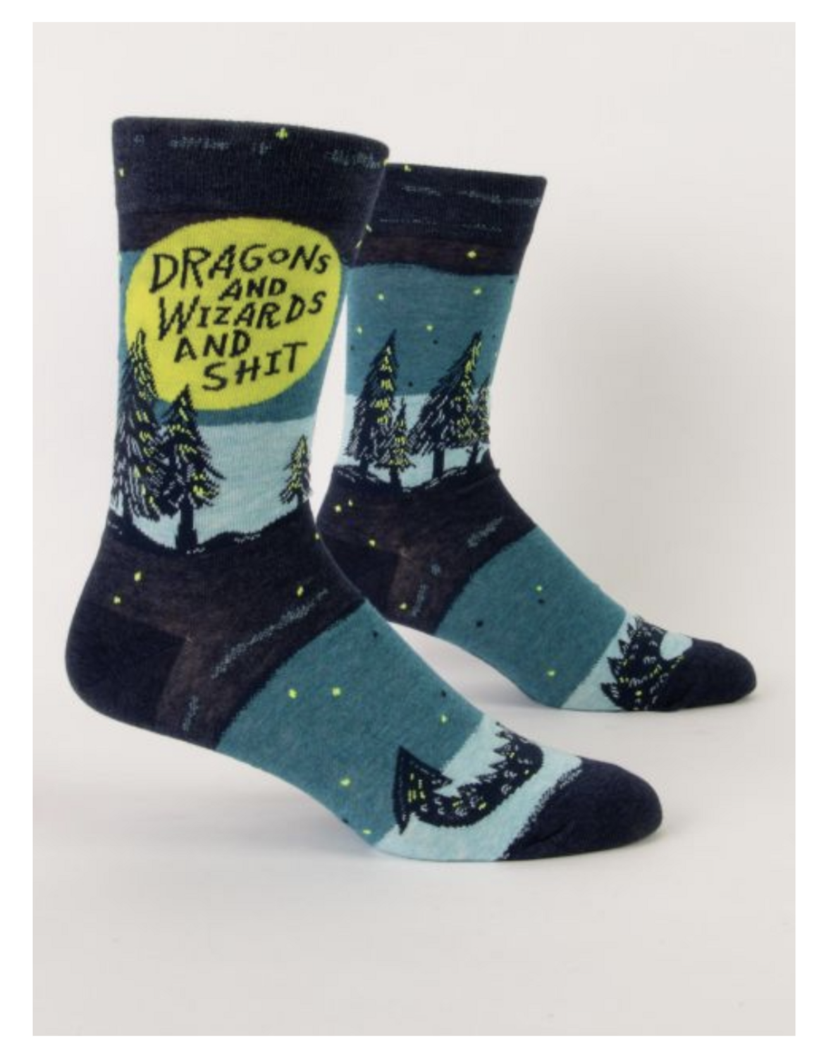 Dragons & Wizards & Shit Men's Socks