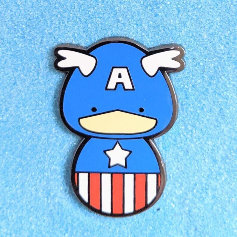 Enamel Pin - Marvel, Captain America