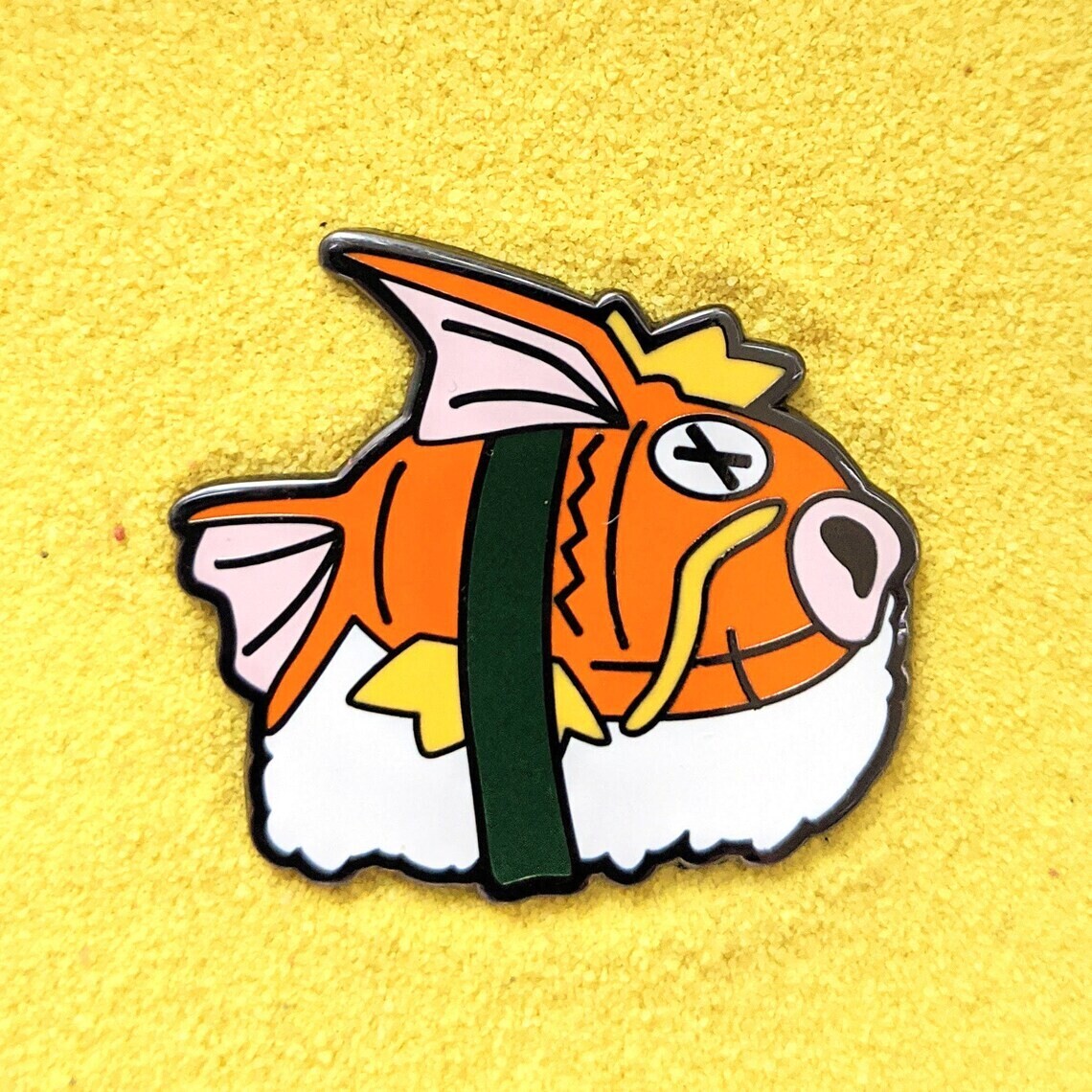 Enamel Pin - Magikarp Sushi