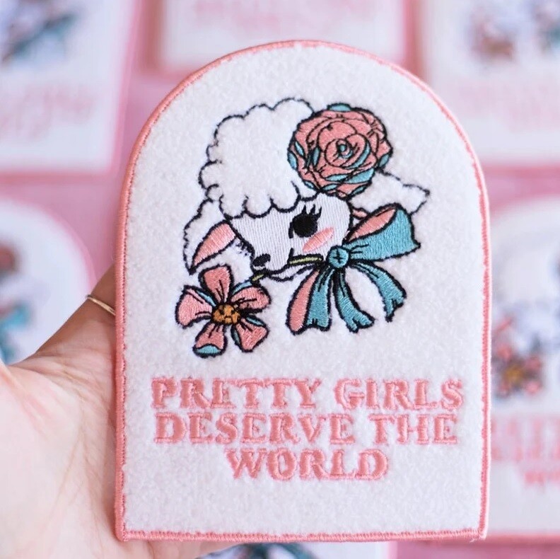 Pretty Girls Chenille Patch