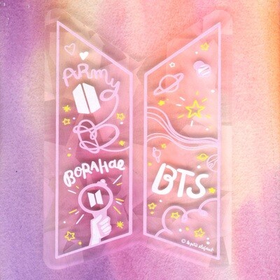 BTS Suncatcher Decal