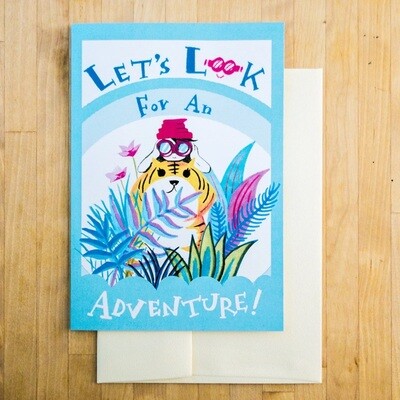 Let's Look For An Adventure Card