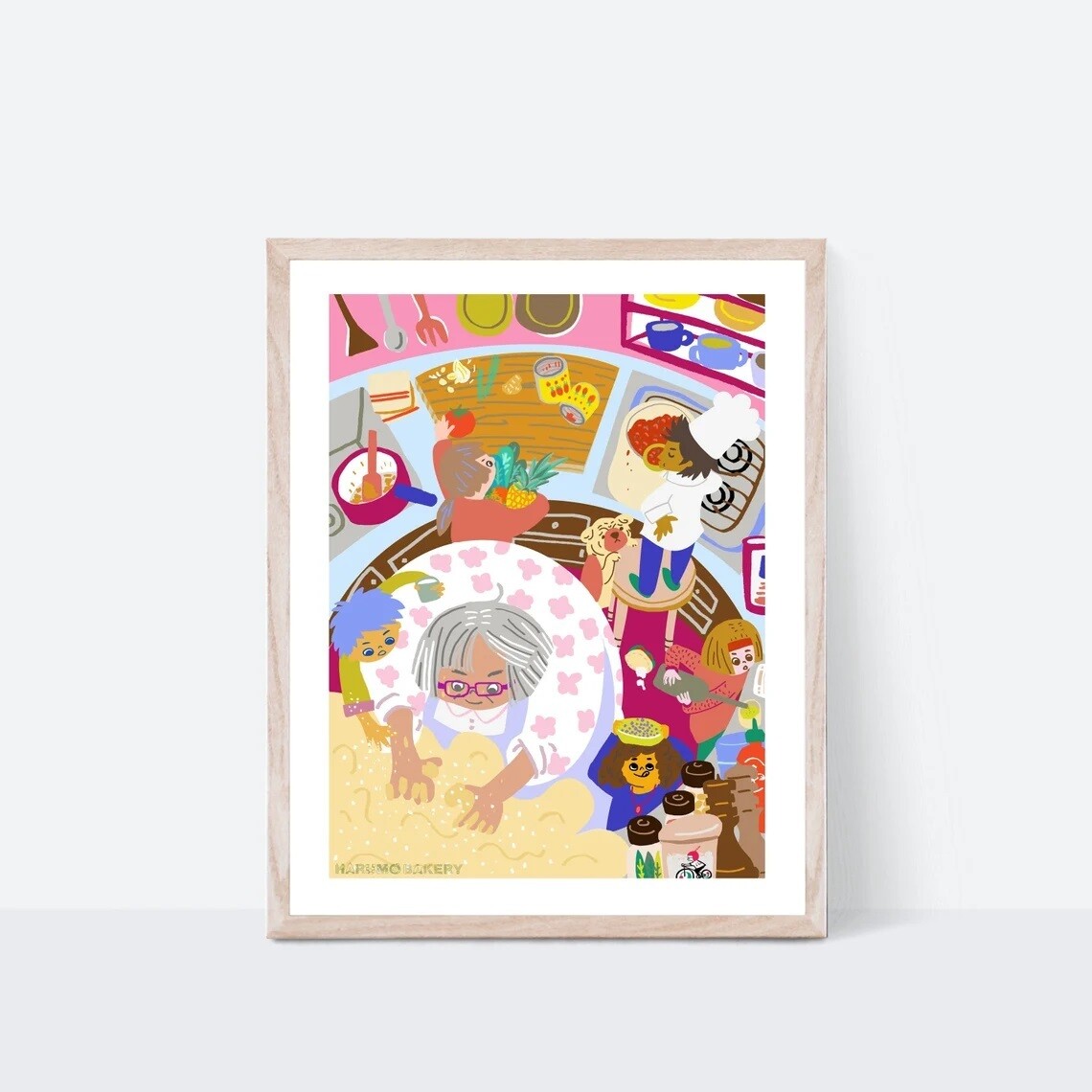 Cooking Is Fun 11x14 Art Print
