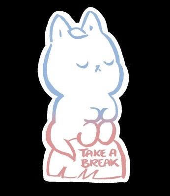 Take a Break Sticker