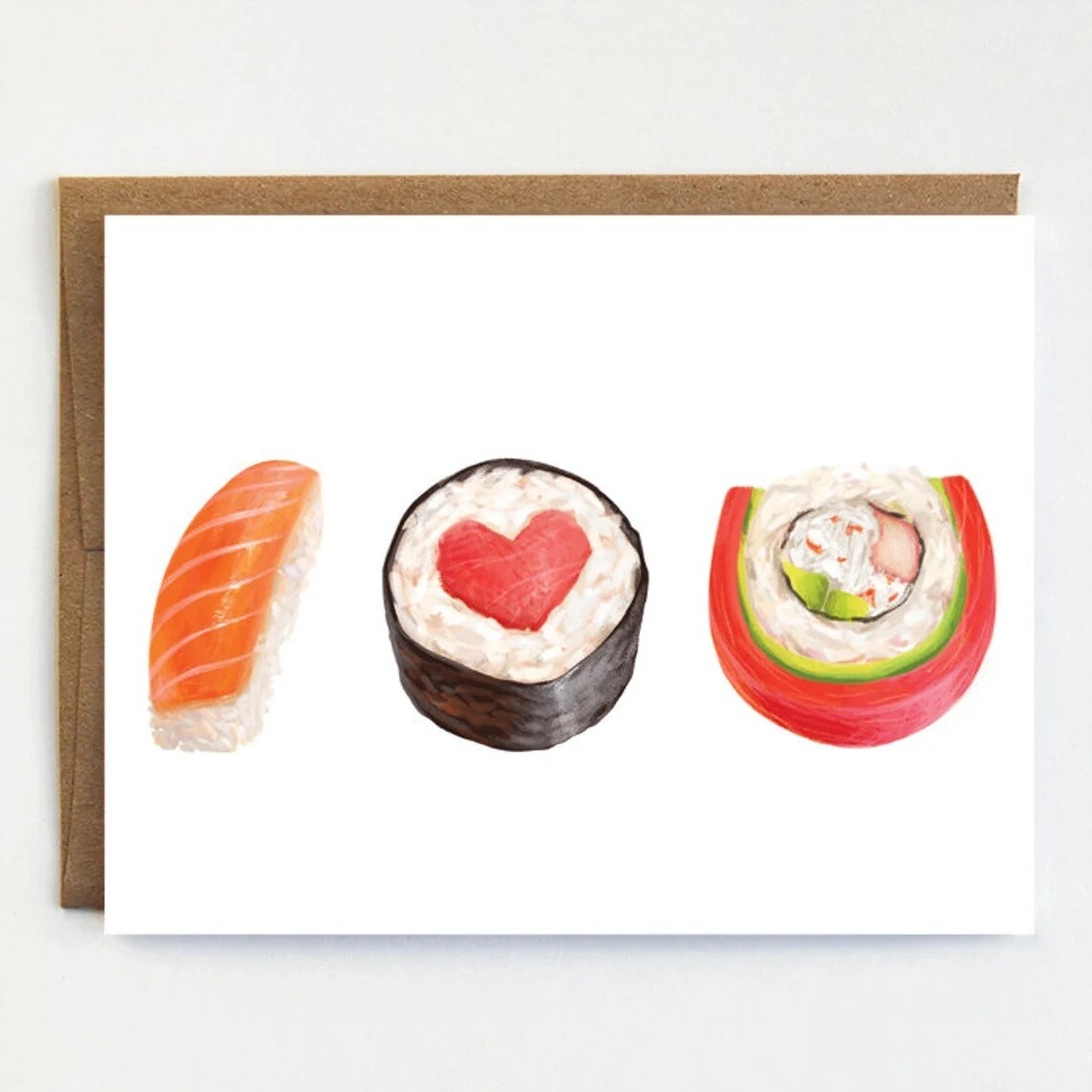 Sushi Love Card
