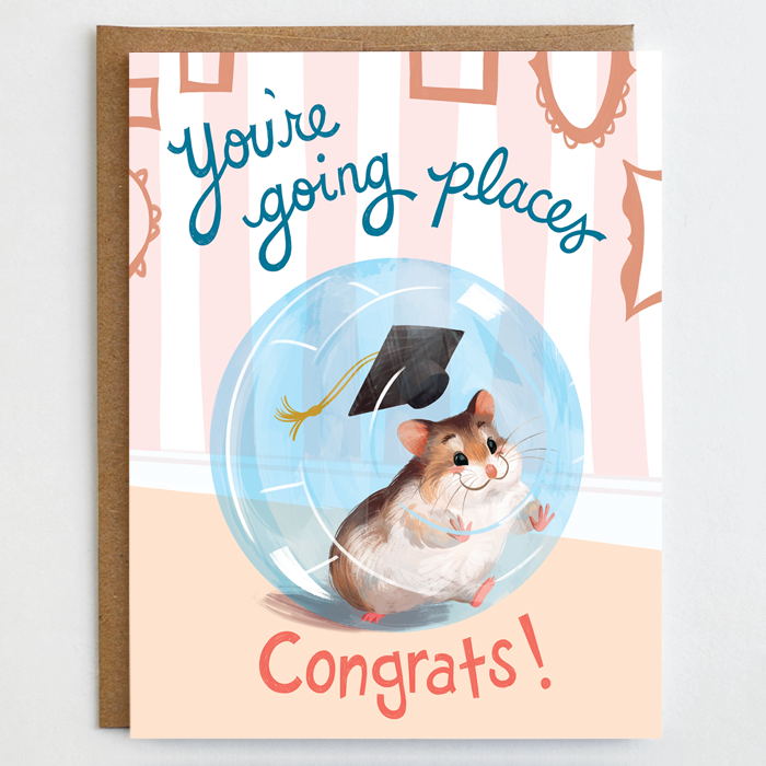 You&#39;re Going Places, Grad Card