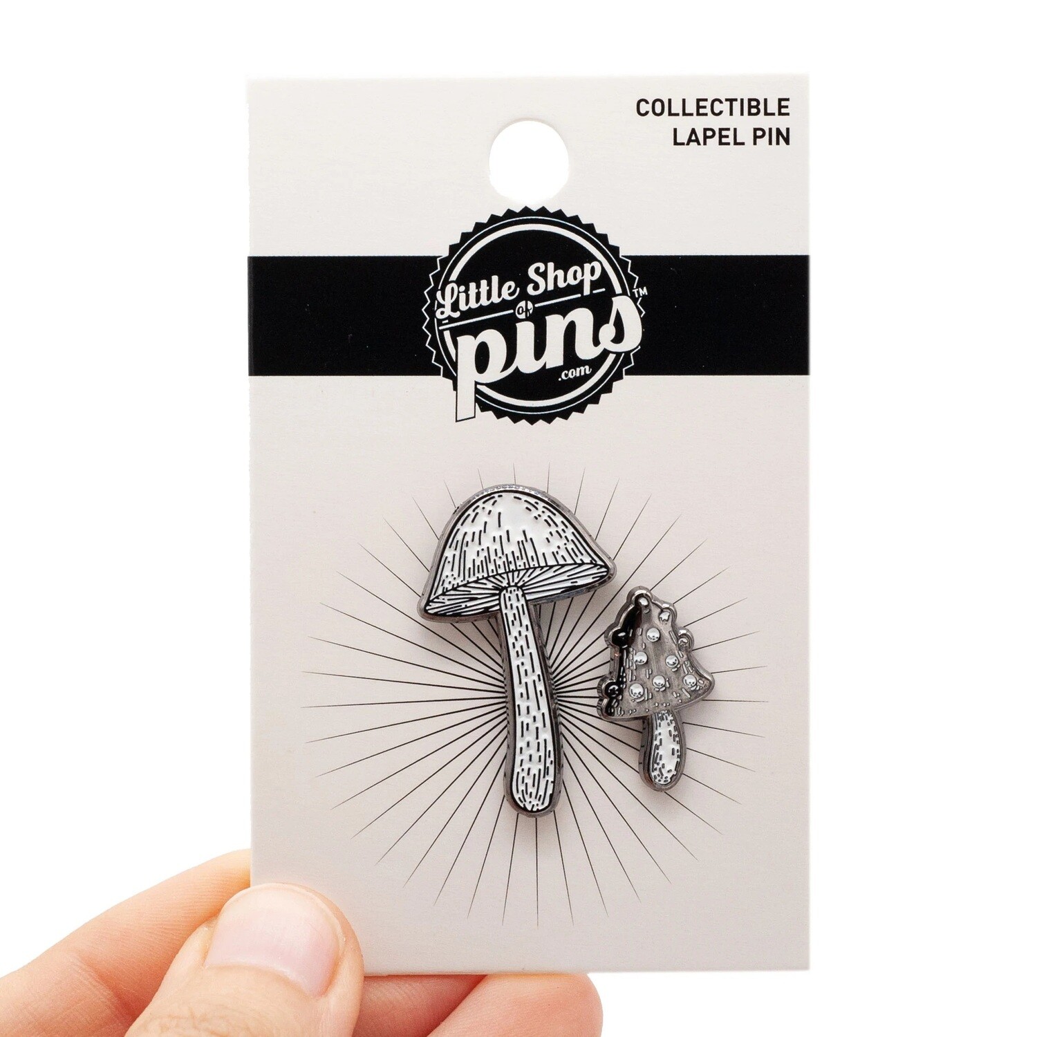 Mushroom Pin Set (by Little Shop of Pins)