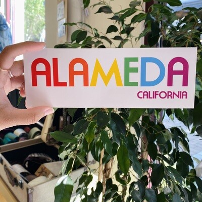 8" Alameda Pride Sticker