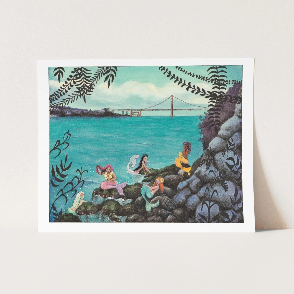 Mermaid Lagoon SF, 11x14 Print